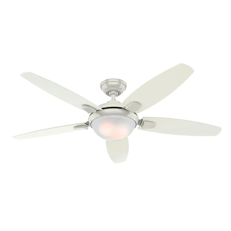 Ventilador de Teto Residencial Contempo Branco Hunter Fan 110V