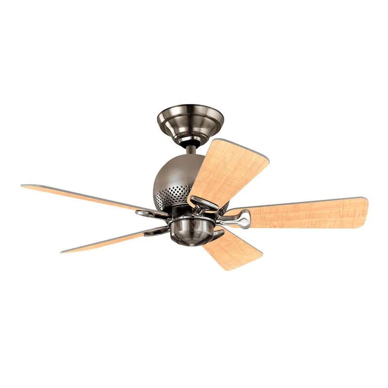 Ventilador de Teto Residencial Orbit Niquel Escovado Hunter Fan 110V
