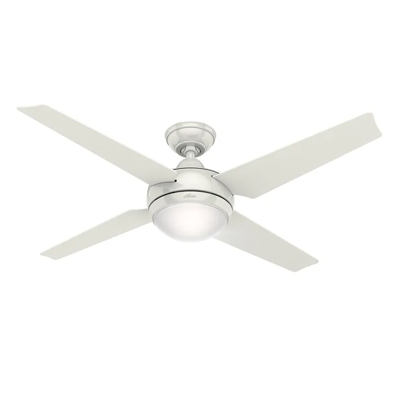 Ventilador de Teto Residencial Sonic Branco Hunter Fan Bivolt