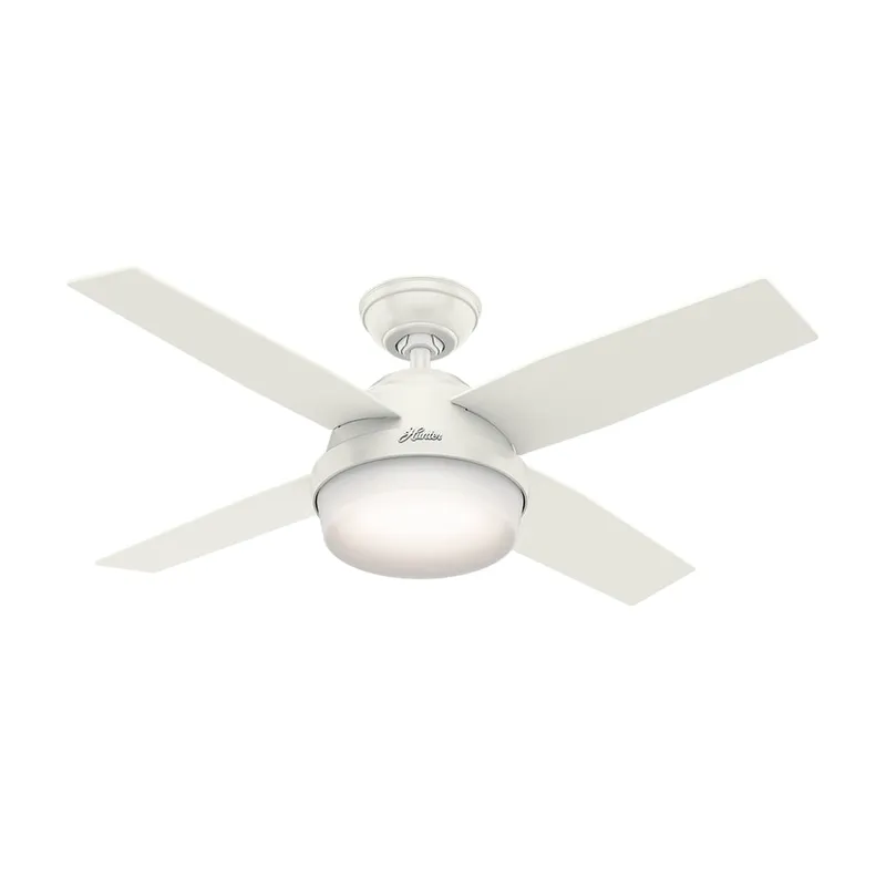 Ventilador de Teto Residencial Dante Branco Hunter Fan 110V