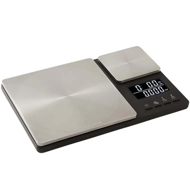 Balança Digital Dupla Preto KitchenAid Bivolt