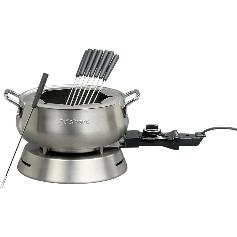 Panela para Fondue em Aço Escovado Cuisinart