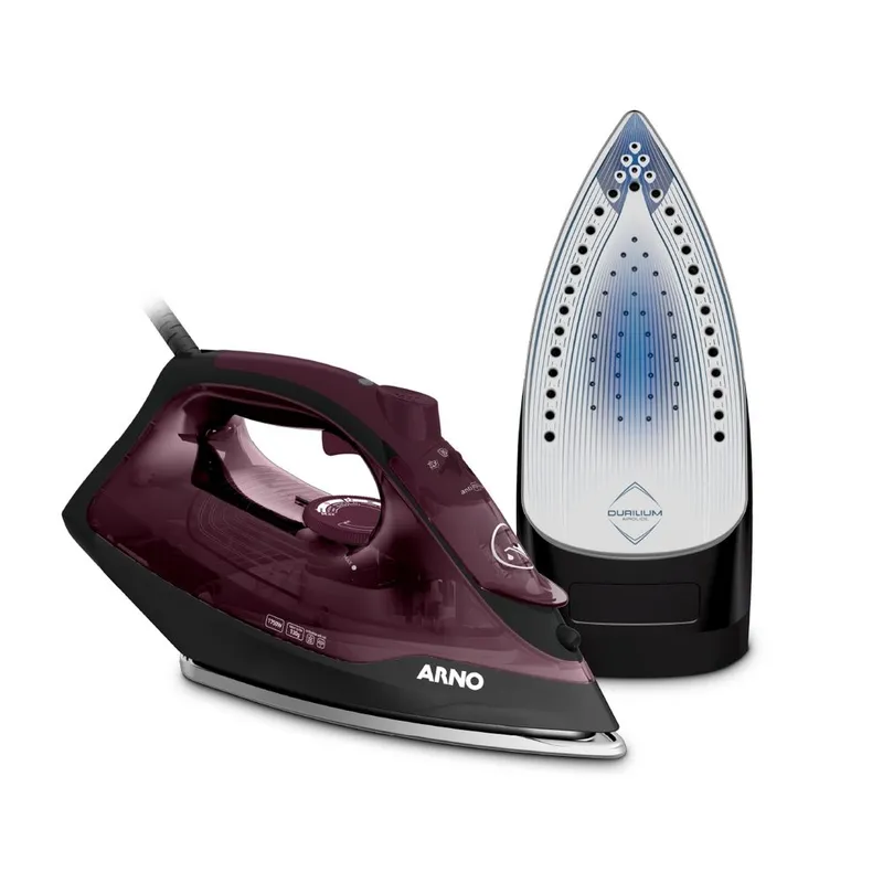 Ferro a Vapor Arno Ultragliss 67 com Base Durilium Airglide FMV 220V