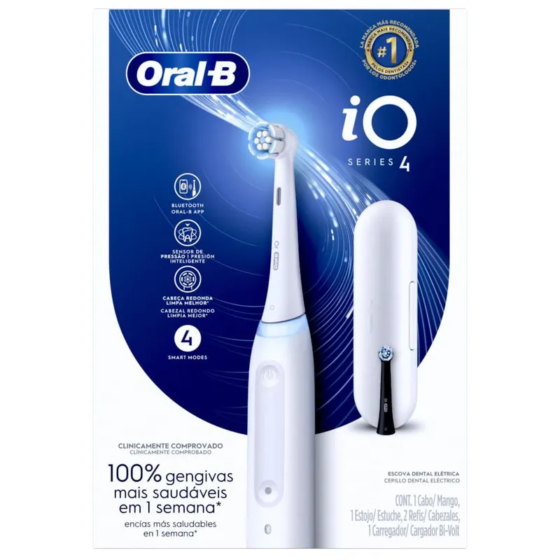 Escova de Dentes Elétrica Oral-B iO4 Bivolt