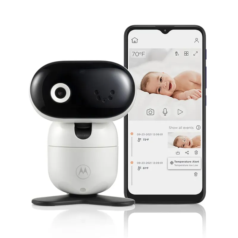 Camera Baba Eletronica Motorola Panoramica HD Wi-Fi Bivolt