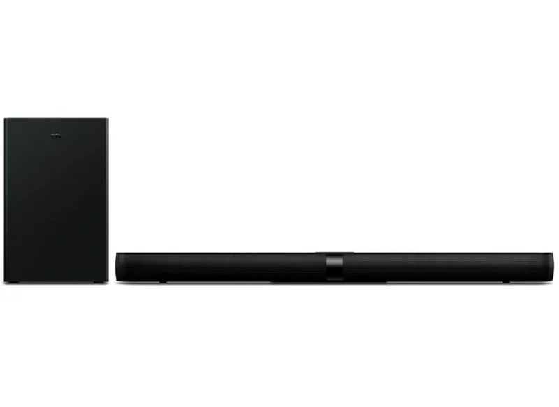 Soundbar TCL TS7010 2.1 Canais 320W com Subwoofer Sem Fio, Dolby Digital, Bluetooth, HDMI ARC e Entrada Óptica