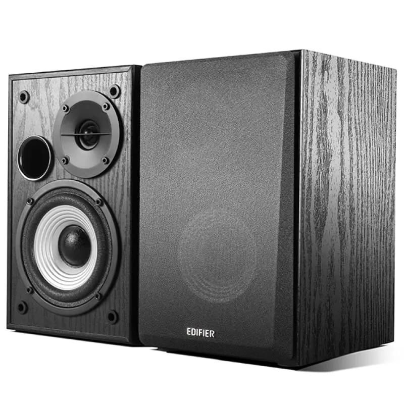 Caixa de som para PC, Bivolt, 24W RMS de Potência, Madeira MDF, RC