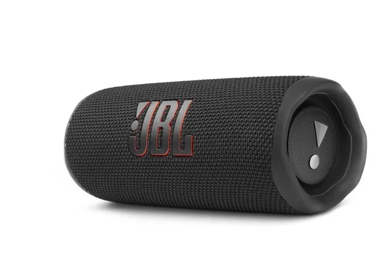 Caixa de Som Portátil JBL Flip 6, Bluetooth 5.1, 30W RMS, À Prova d'Água IP67, Até 12h de Bateria, Preto - JBLFLIP6BLK
