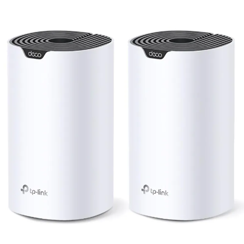 Roteador Mesh Wi-Fi 5 Gigabit Dual-Band AC1900 TPLink Deco S7 2-Pa Bivolt