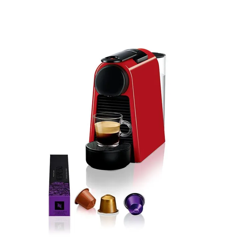 Cafeteira Nespresso Essenza Mini D30 com Kit Boas Vindas Vermelho 110V