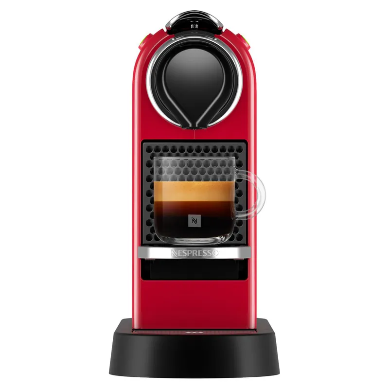 Cafeteira Nespresso CitiZ Vermelho Cereja Espresso C113 110V