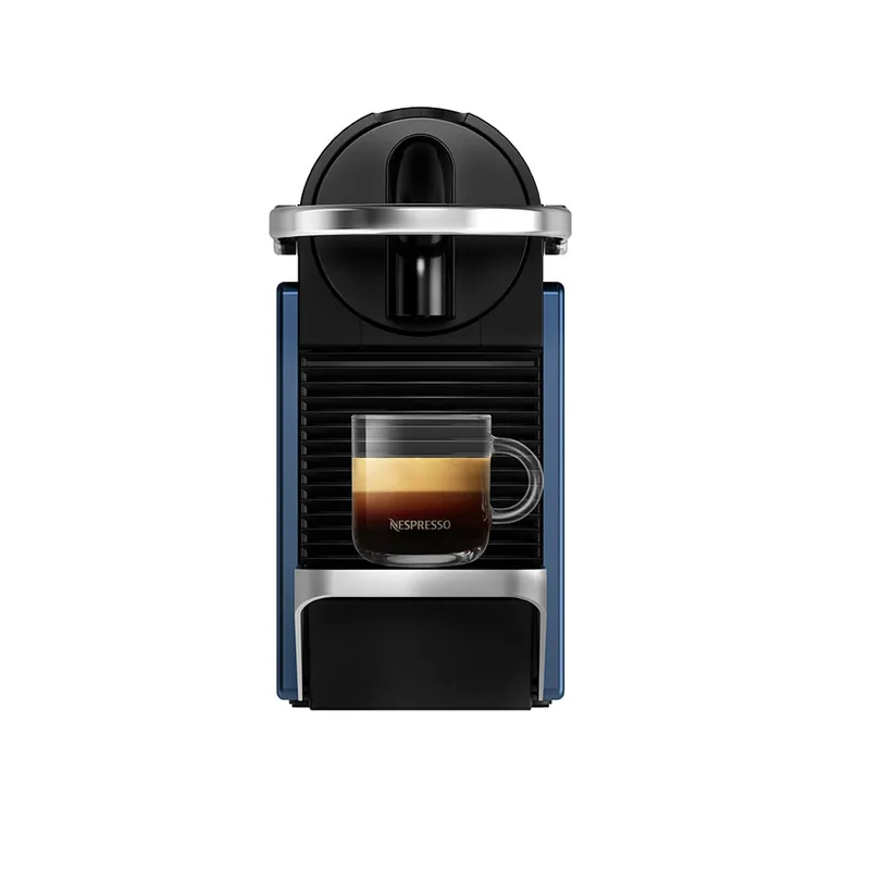 Cafeteira Nespresso Pixie Redesign Azul e Preta Capsula 110V