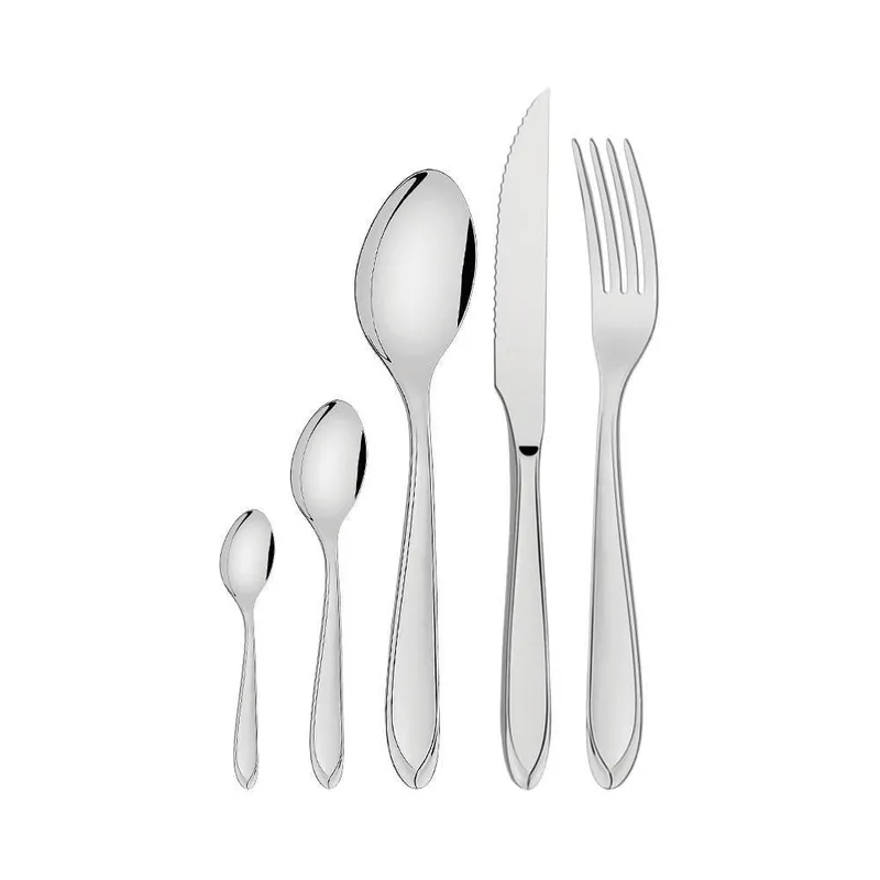 Faqueiro Laguna 180 Peças em Aço Inox Kit Luxo Itop para Mesa Tramontina