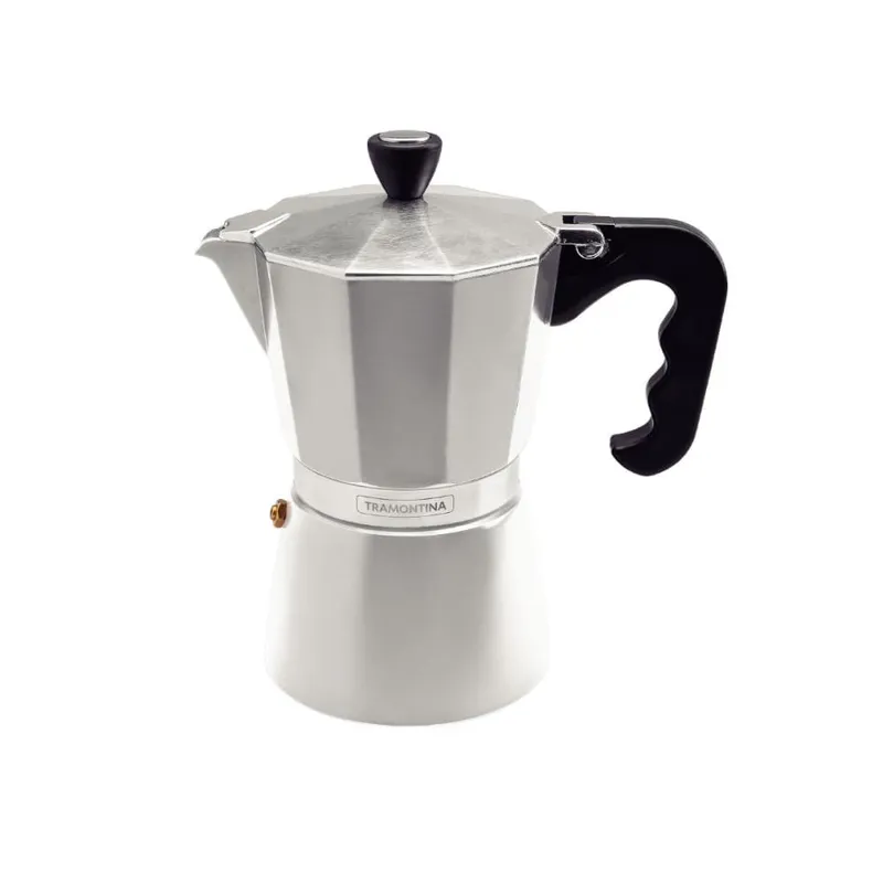 Cafeteira Expresso Italiana Tramontina Aluminio 3 xic Bivolt