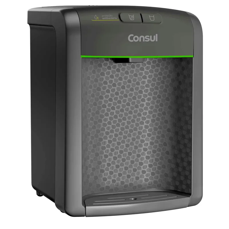 Purificador de Água Consul Cinza Refrigerado com Proteção Antibact Bivolt