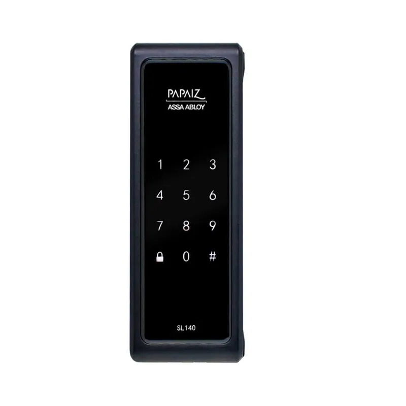 Fechadura Digital SL140 Smart Lock De Sobrepor Papaiz Preta Fosca Bivolt