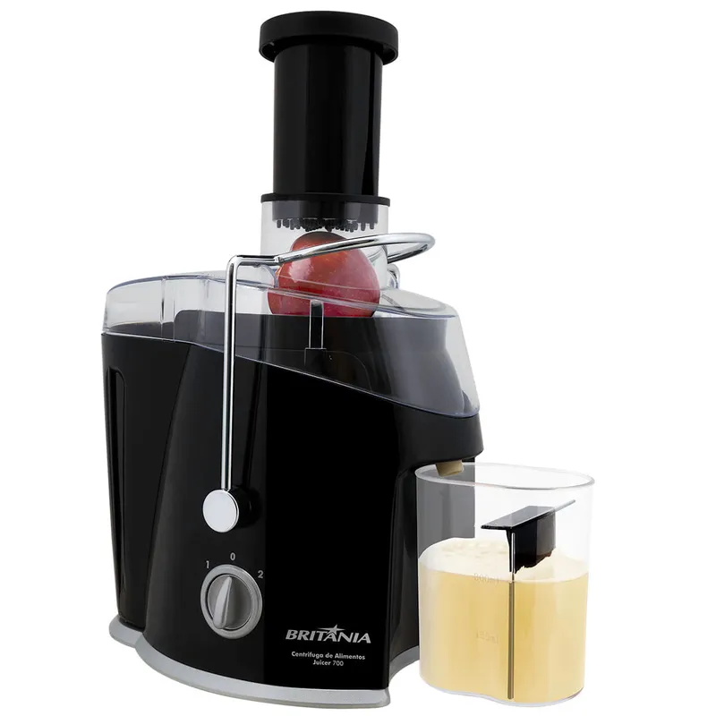 Centrifuga de Alimentos Britania Juicer 700 400W Preta