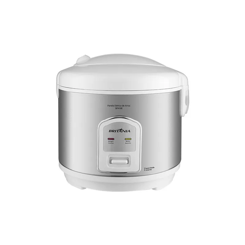 Panela Elétrica De Arroz Britânia Bpa5bi Inox - Branca 127v 110V