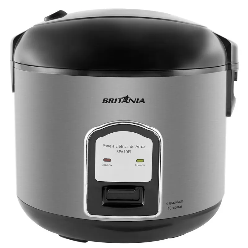 Panela De Arroz Elétrica Bpa10p Britânia Inox 110V