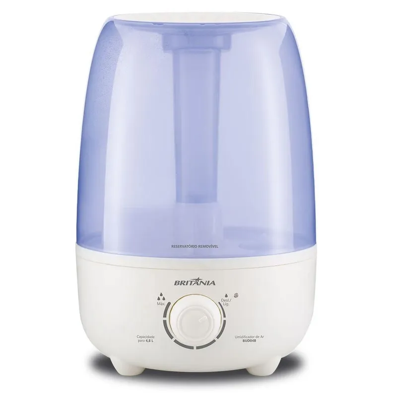 Umidificador Britania 4.8L BUD04B Desligamento Automatico Bivolt