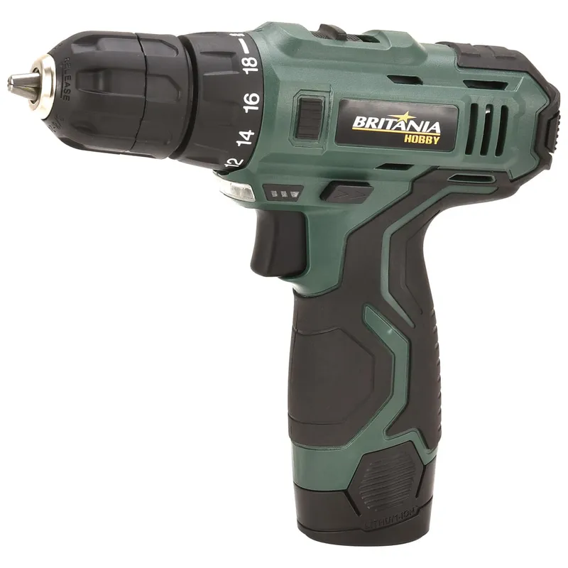 Parafusadeira e Furadeira Britania Hobby BPF03M Estojo Bivolt