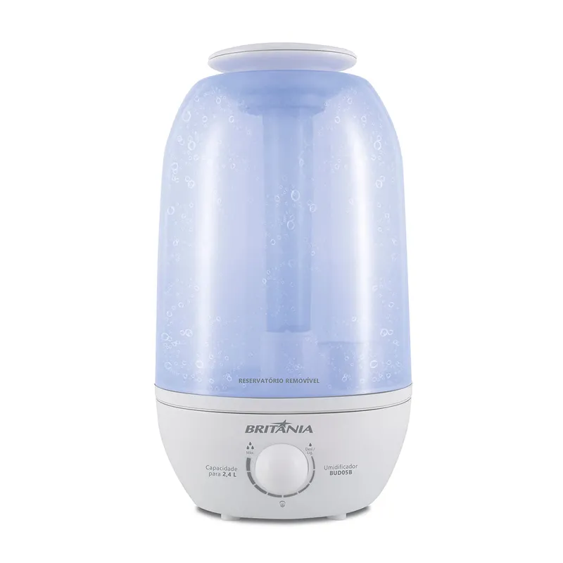 Umidificador de Ar Britânia 2,4L Autonomia de 12h BUD05B Bivolt