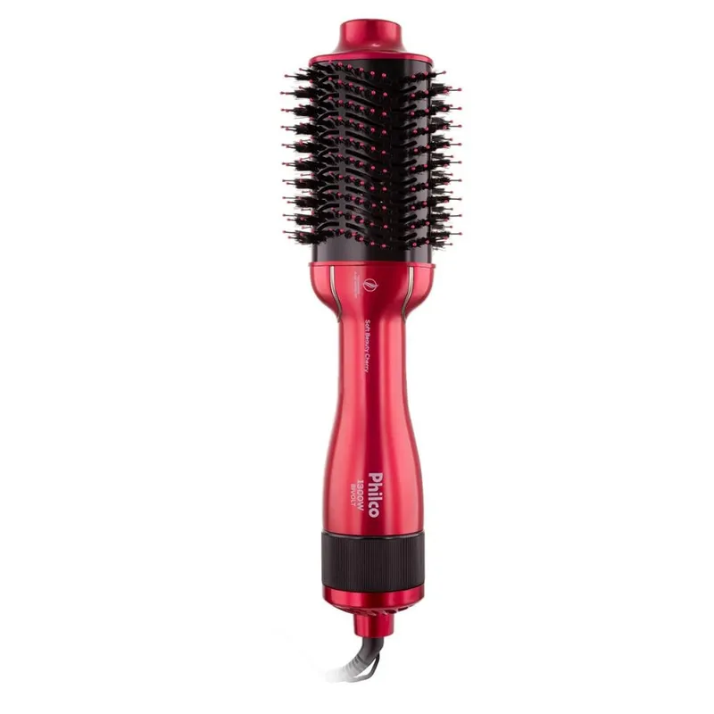 Escova Secadora Philco Soft PEC13 Beauty 1300W Cherry Bivolt