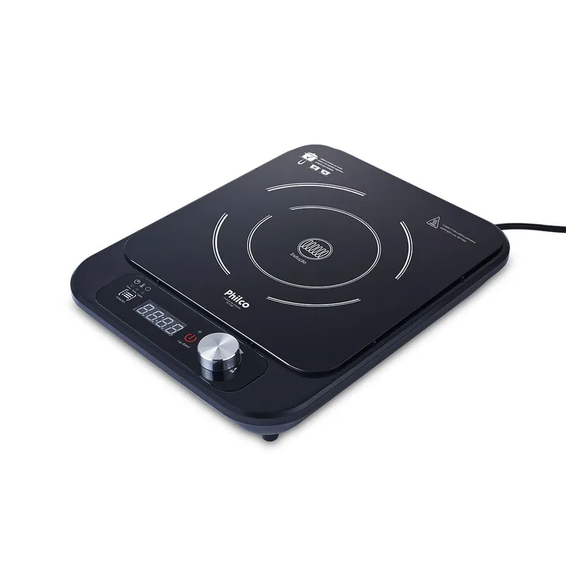 Cooktop de Indução Philco PCT10IP Digital Portátil 110V