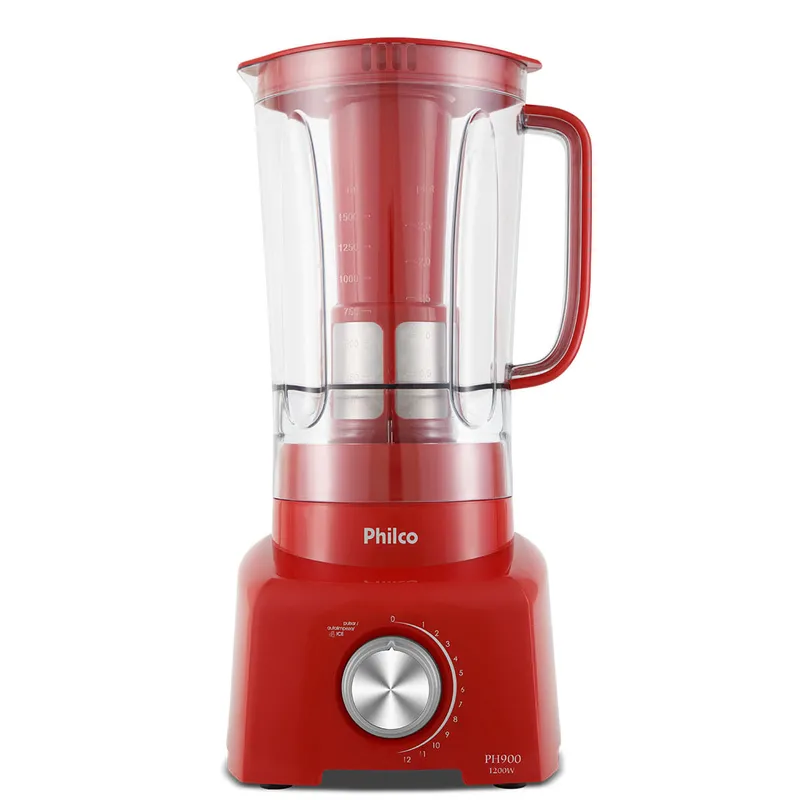 Liquidificador Philco PH900S Função Ice 6 lâminas 3L 1200W