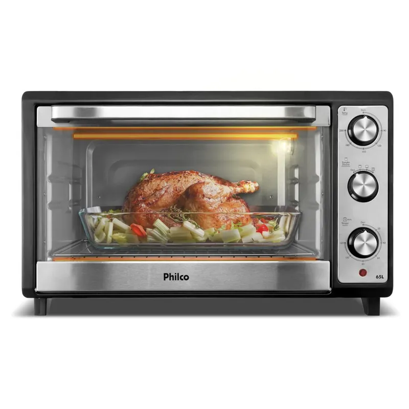 Forno Eletrico 65L Philco Dupla Resistencia PFE65 110V