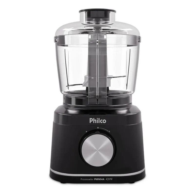 Processador de Alimentos Philco PMN04A 420W 500ml Trava Seguranca 110V