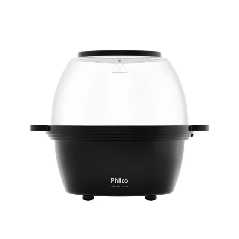 Pipoqueira Elétrica Philco 2 em 1 Antiaderente 65g PPIE03A 110V