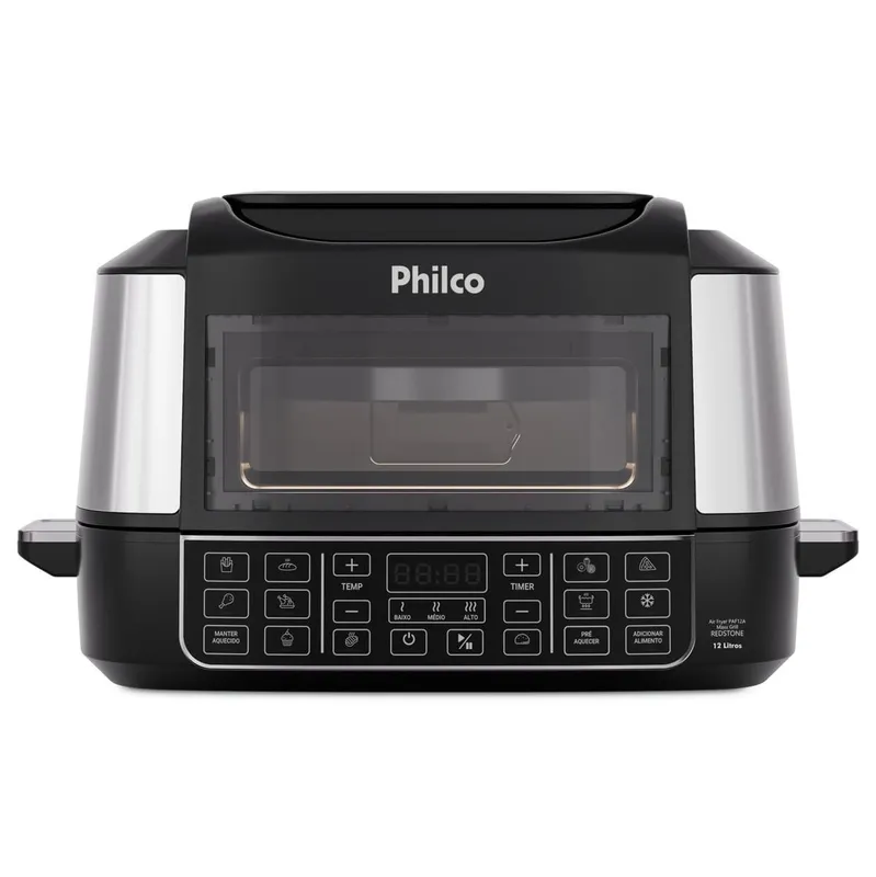 Air Fryer Philco 12L 15 em 1 Maxx Grill Redstone 1800W PAF12A 110V