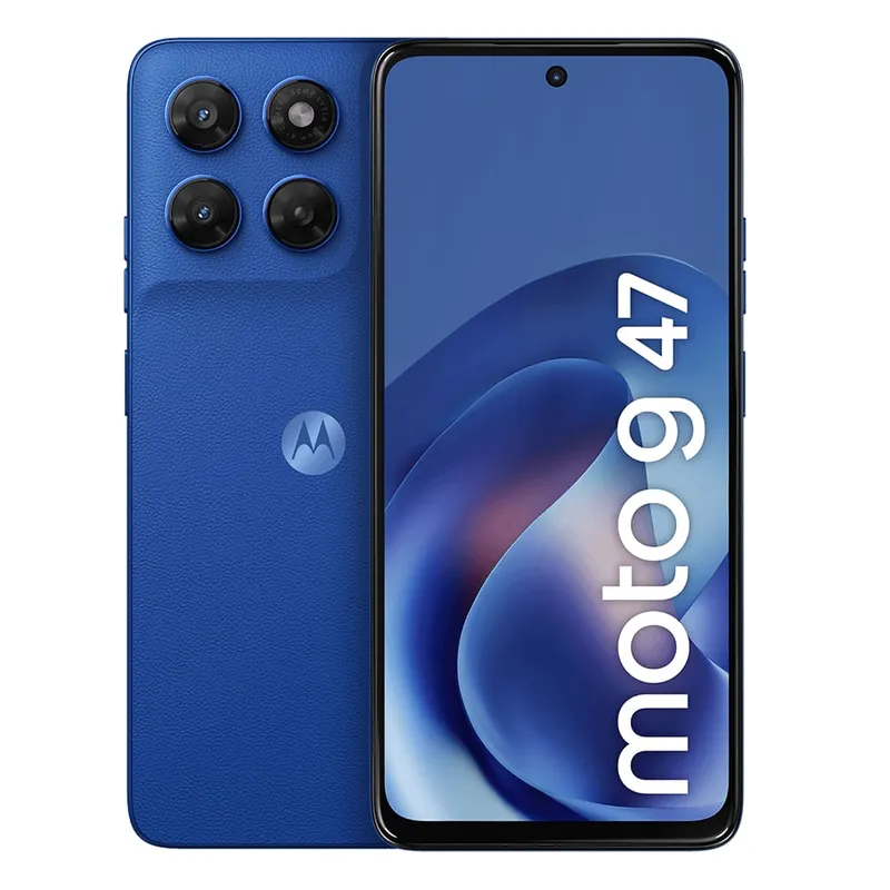 Smartphone Motorola Moto G47 5G 128GB 4GB RAM Câmera 50MP Azul Náutico