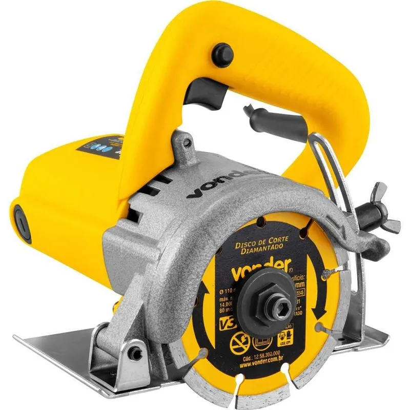Serra Marmore Vonder SMV 1300 com Disco 127V