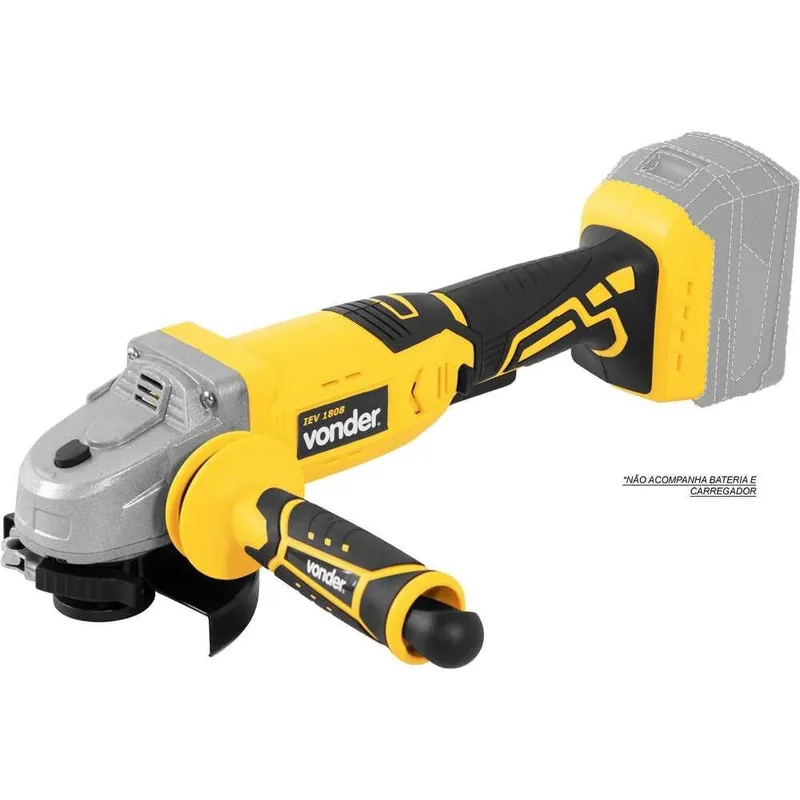 Esmerilhadeira Vonder 4.1/2 Bateria Intercambiavel Bivolt