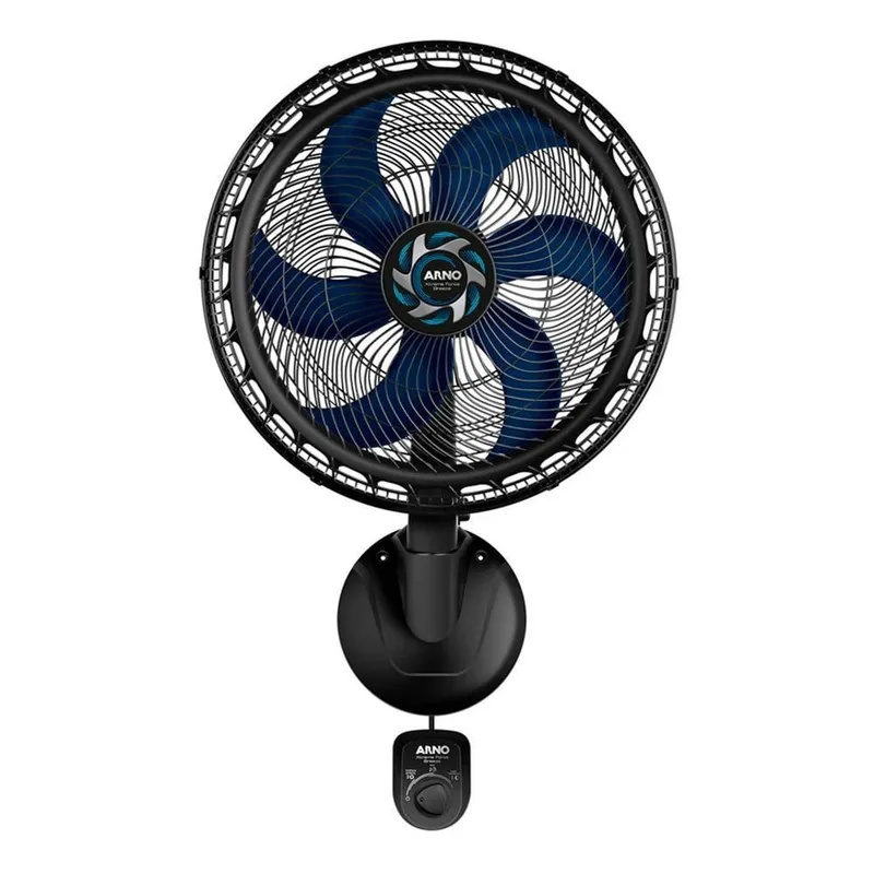 Ventilador de Parede Arno 50cm Preto Vb51 Extreme Force Breezer 3 110V