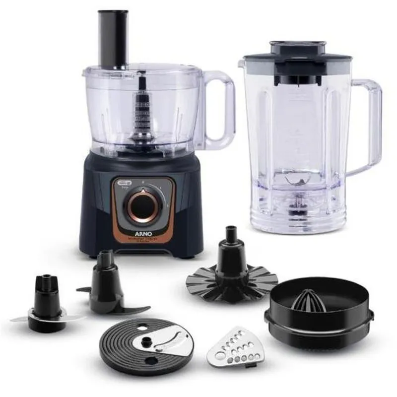Processador de Alimentos Multichef com 24 Funções e 2 Velocidades 700W 110V