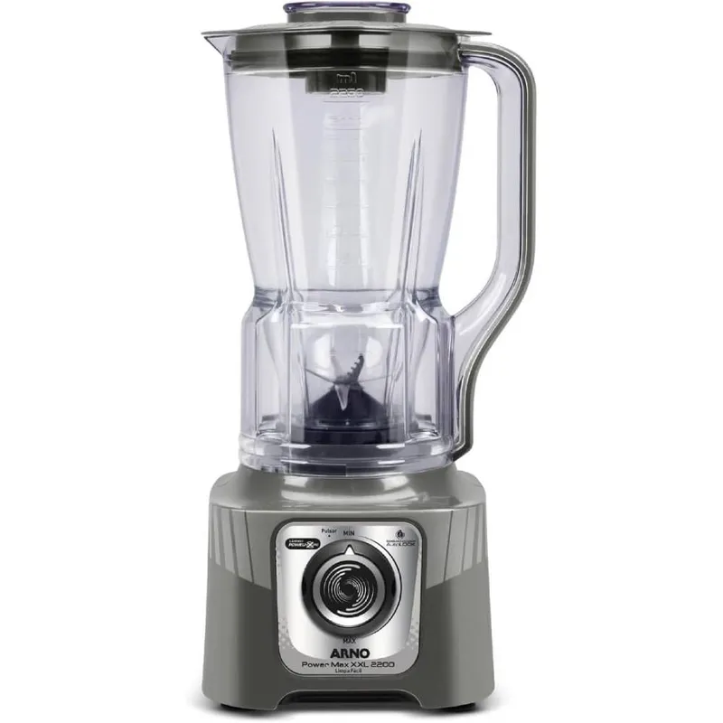Liquidificador Arno Power Max XXL Cinza LN87 2.25L 2200W 220V
