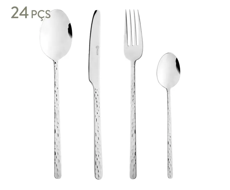 Faqueiro Wolff Veneza 16 Peças Aço Inox