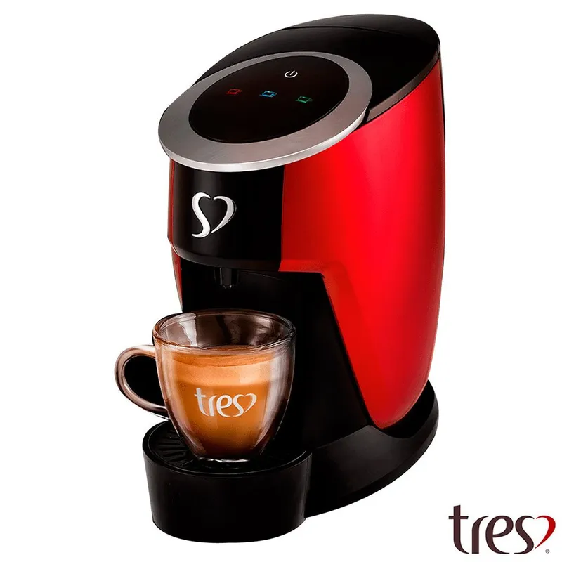 Cafeteira Espresso Touch Vermelha Automatica Tres 220V