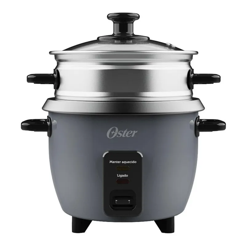Panela Eletrica de Arroz 0.6L Oster Grafite 110V