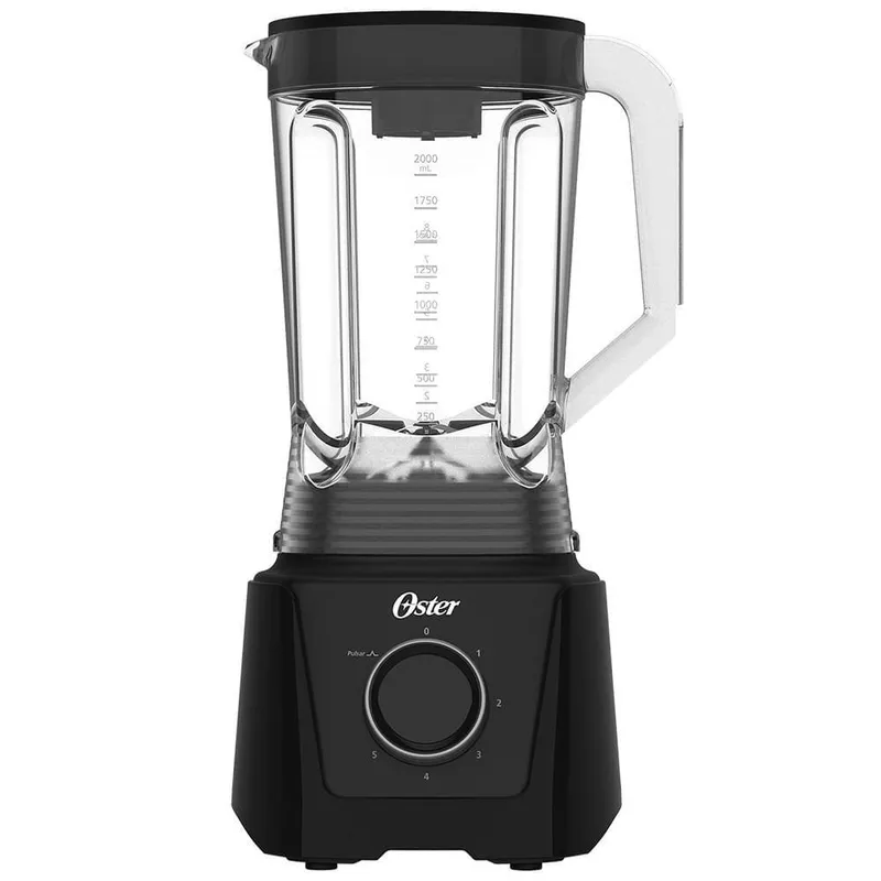 Liquidificador Oster OLIQ450 1100W 3.3L Preto 5 Velocidades 127V