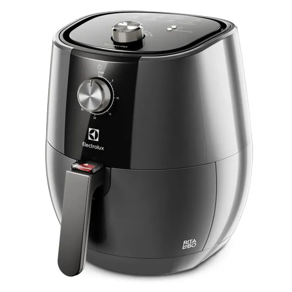 Air Fryer Electrolux por Rita Lobo 4L Cinza Grand Efficient 1400W EAF30
