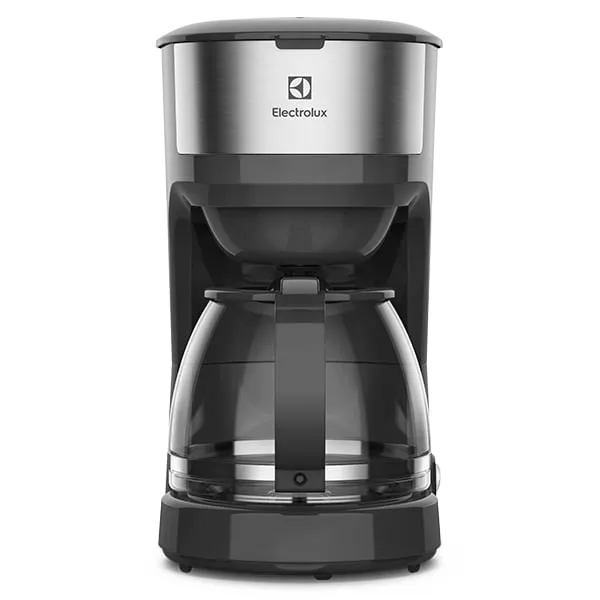 Cafeteira Elétrica Electrolux 30 Xícaras Efficient Função Manter Aquecido Inox Preta ECM20