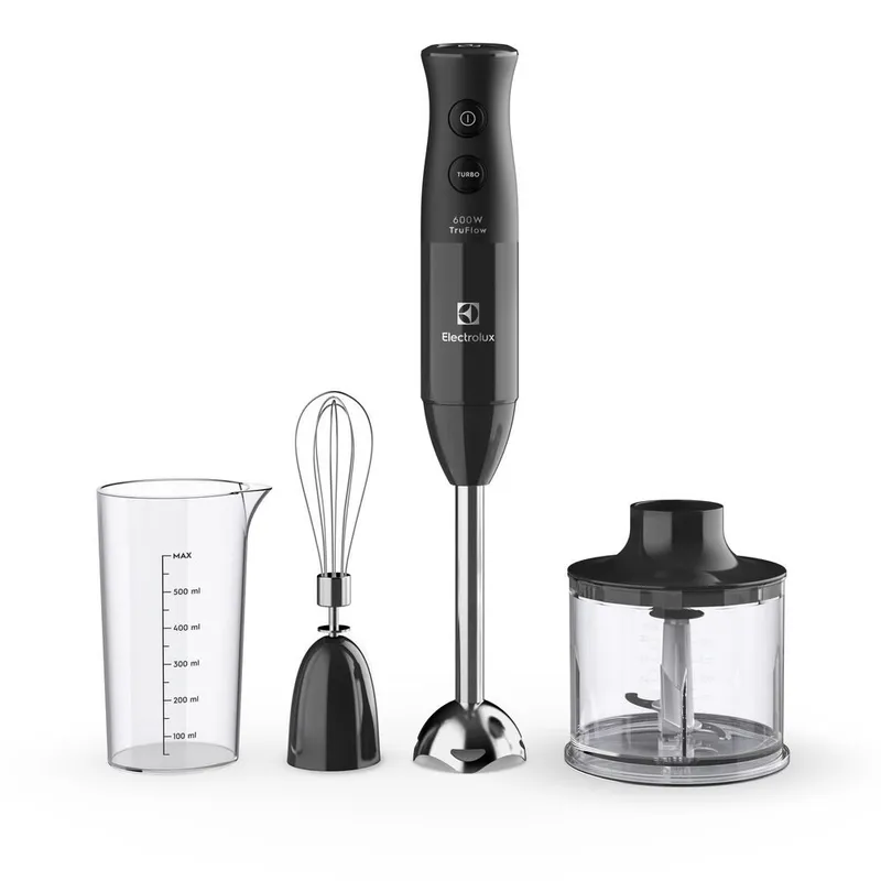 Mixer 3 em 1 com Haste em Aço Electrolux com 02 Velocidades, Capac 220V