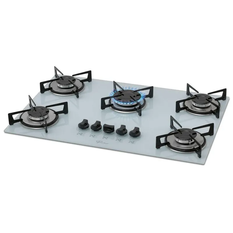 Cooktop de Embutir a Gas Fischer 4 Bocas Bivolt