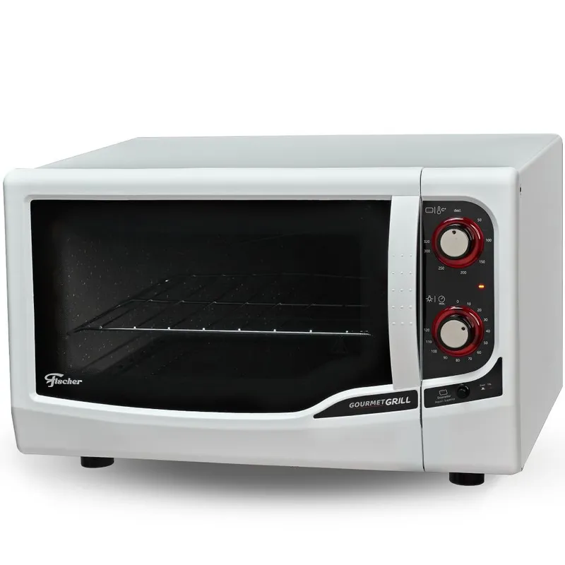 Forno Elétrico Fischer Gourmet Grill Gii Bancada Branco 44L 9741-7918
