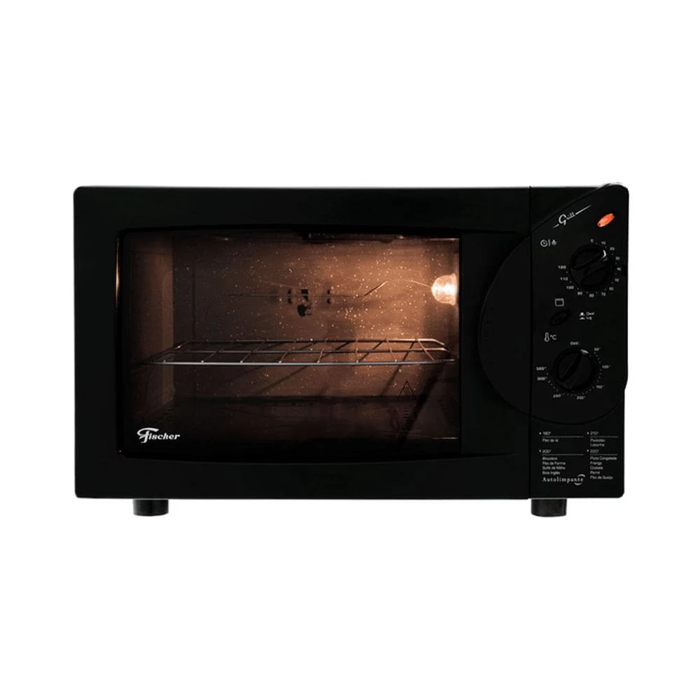 Forno Elétrico de Bancada Fischer Grill 44L 1750W Preto
