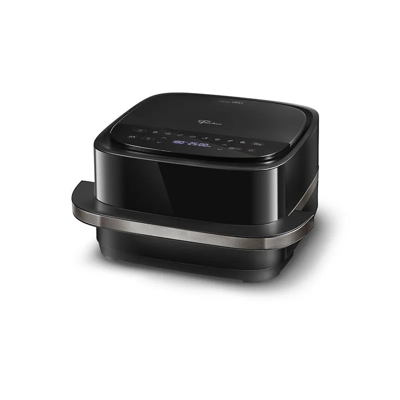 Air Fryer Dual Grill 4L Preto Fischer Preto 110V